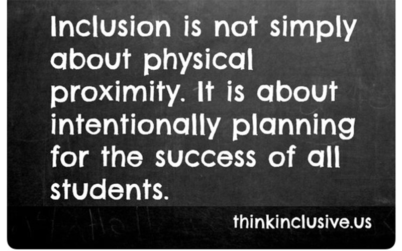 The Beauty of Inclusion
