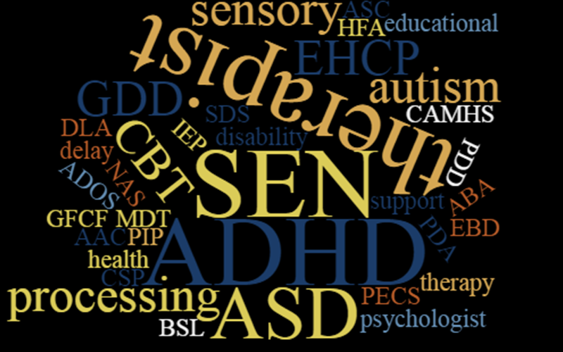 What Does That Mean? A List of Abbreviations for Special Needs Families