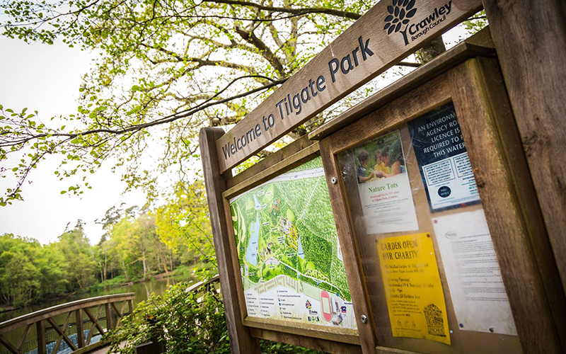 Tilgate Park provides, "Space to Change".