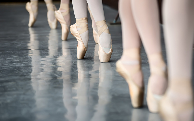 Her Ballet Slippers