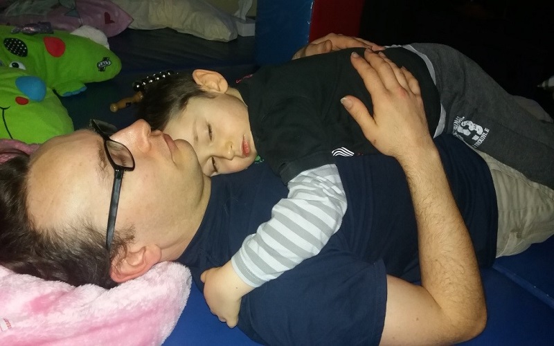 To Daddy, love Sam